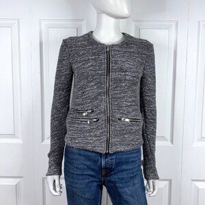 MAJE women's full zip cardigan small